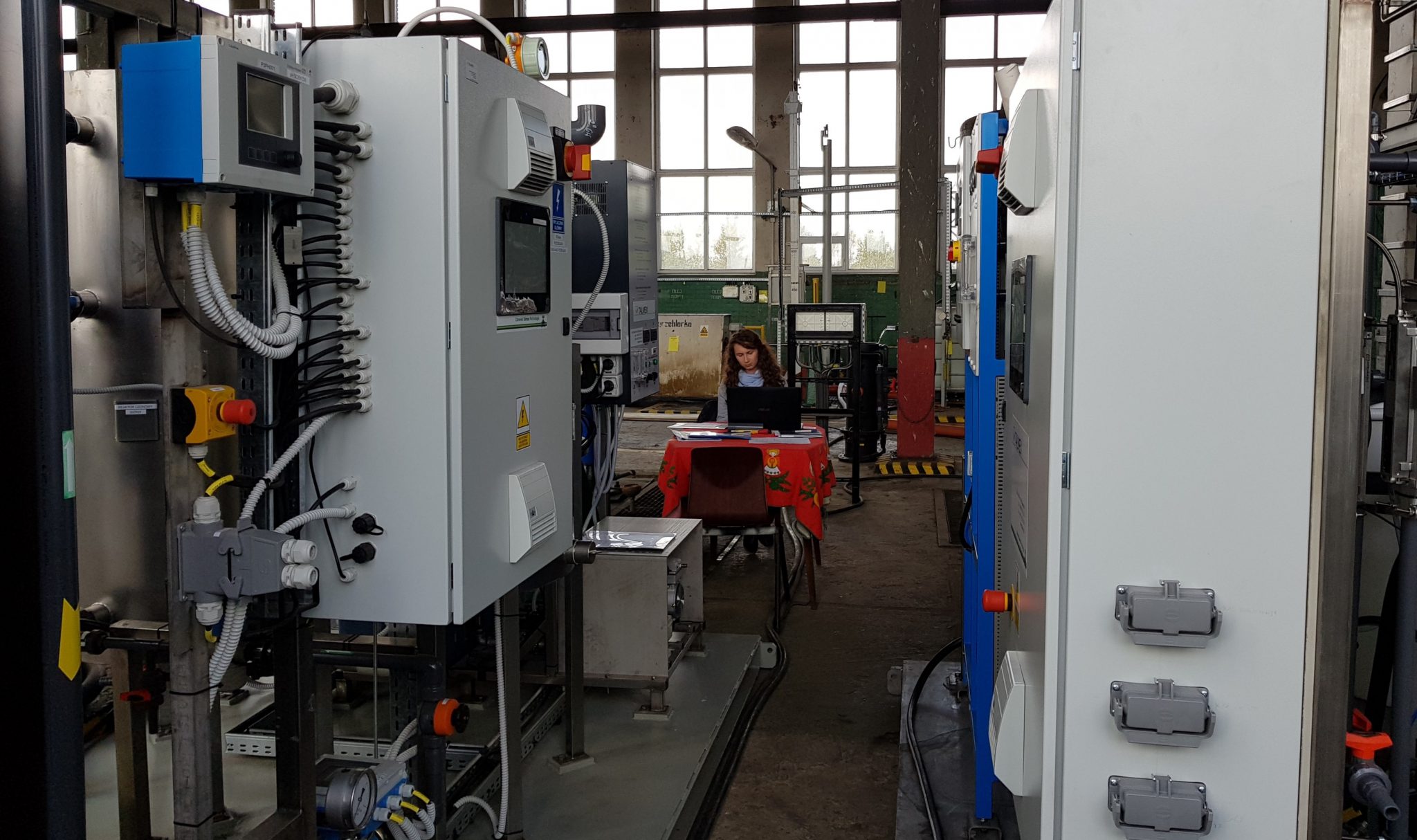 Stacja przygotowania wody w instalacji SEZAS