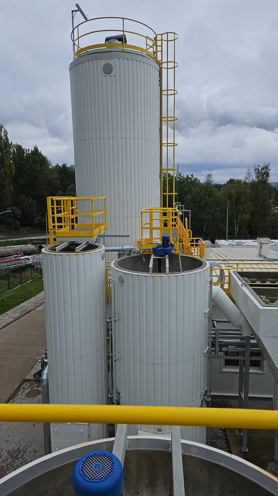 Reaktor instalacji odsiarczania ścieków