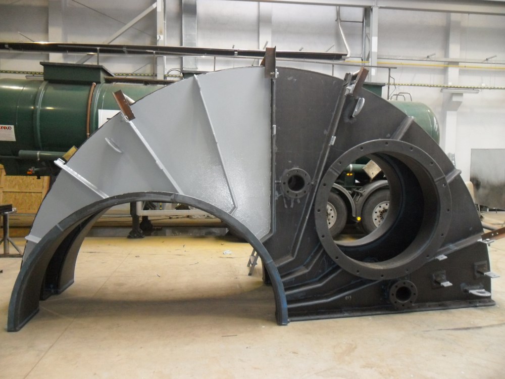 Układ łapaczy mas jonitowych