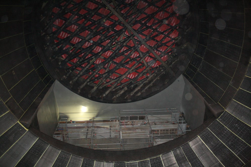 Wykładzina gumowa wewnątrz zbiornika