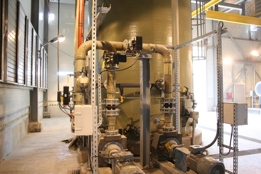 Skidy procesowe przygotowane do transportu